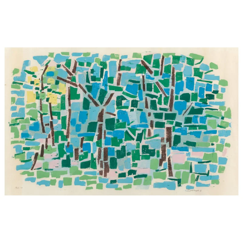 Werner Drewes (1899-1985) Spring, 1964