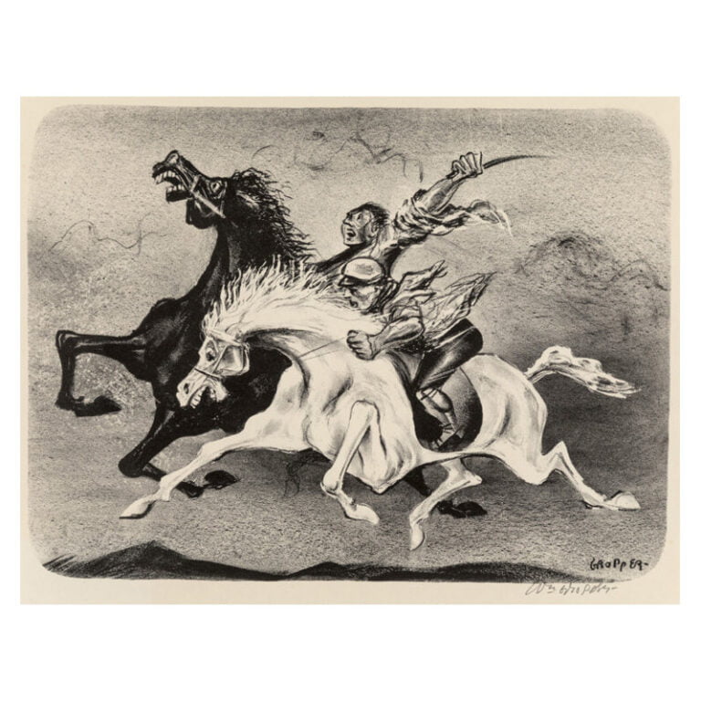 William Gropper (1897-1977) Horsemen, circa 1946