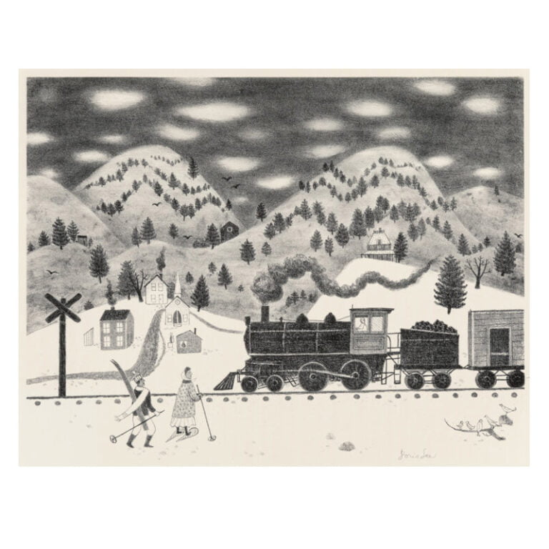 Doris Lee (1905-1983) Afternoon Train, 1948