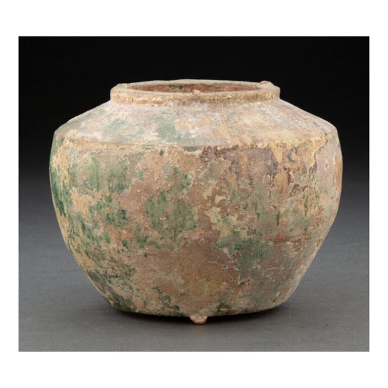 A Chinese Glazed Ceramic Vessel