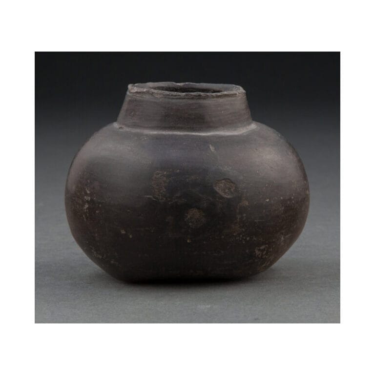 A Chinese Unglazed Ceramic Jar