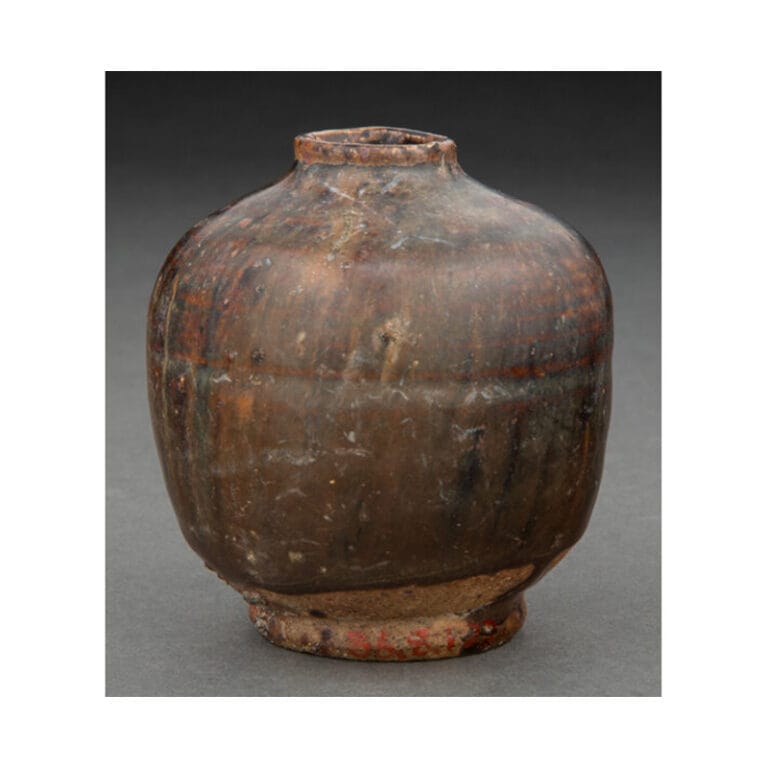 A Chinese Jian Ware Jar, Song Dynasty
