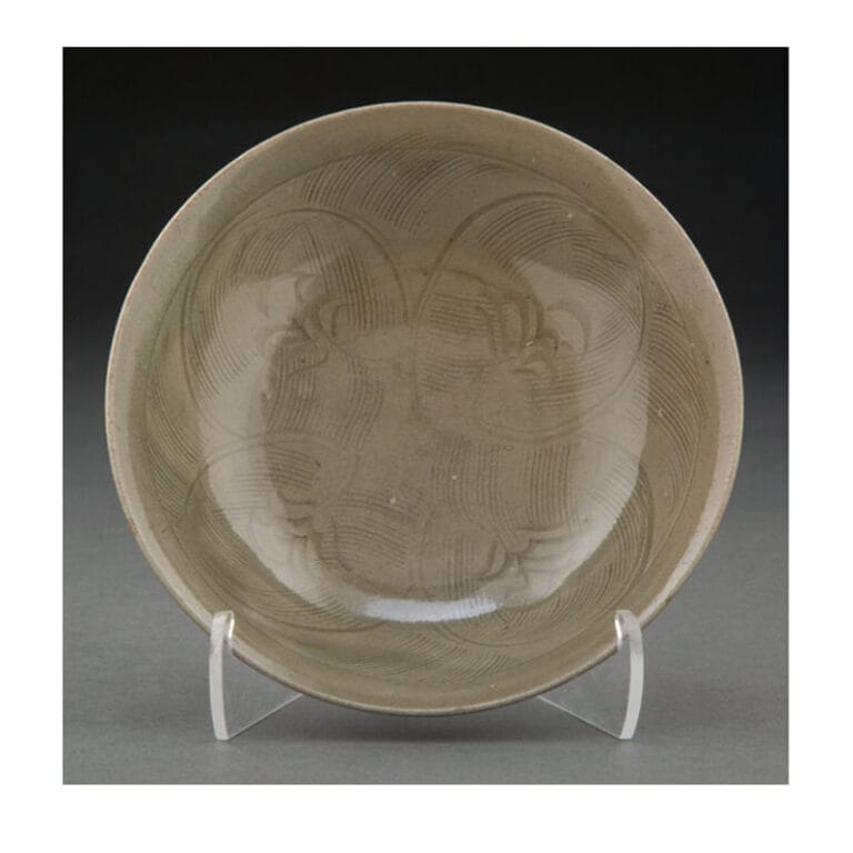 A Chinese Celadon Glazed Dish, Song Dynasty
