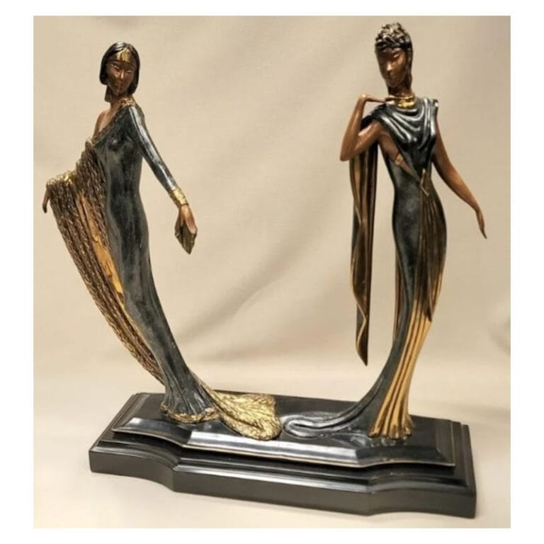 Erte Bronze "Duetto"