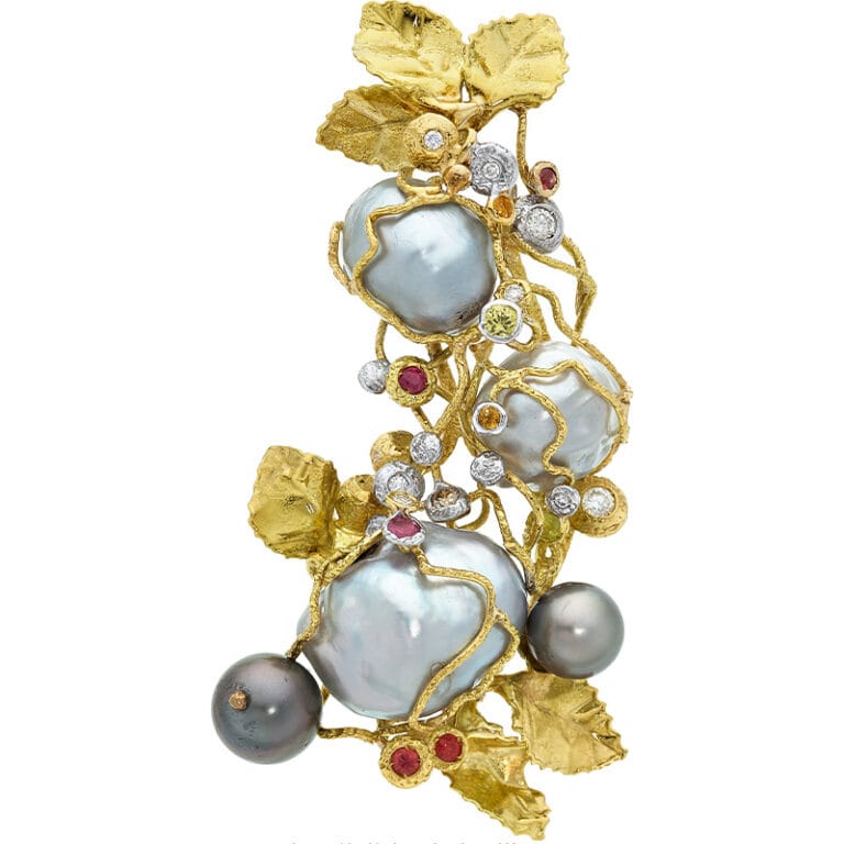 Baroque South Sea cultured pearls