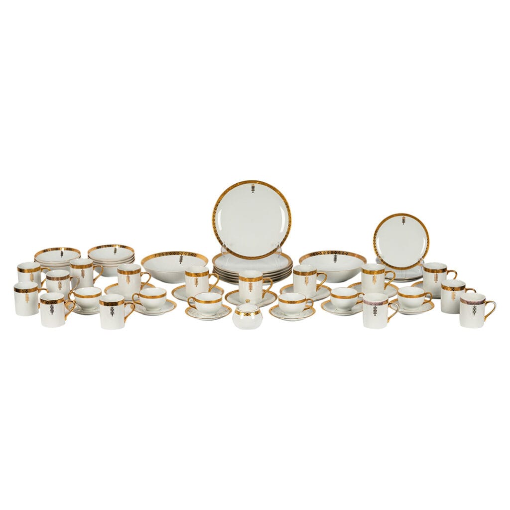 Frank Lloyd Wright for Tiffany and Co. Porcelain Service