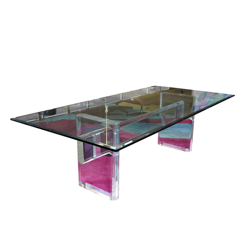 Karl Springer Dining Table