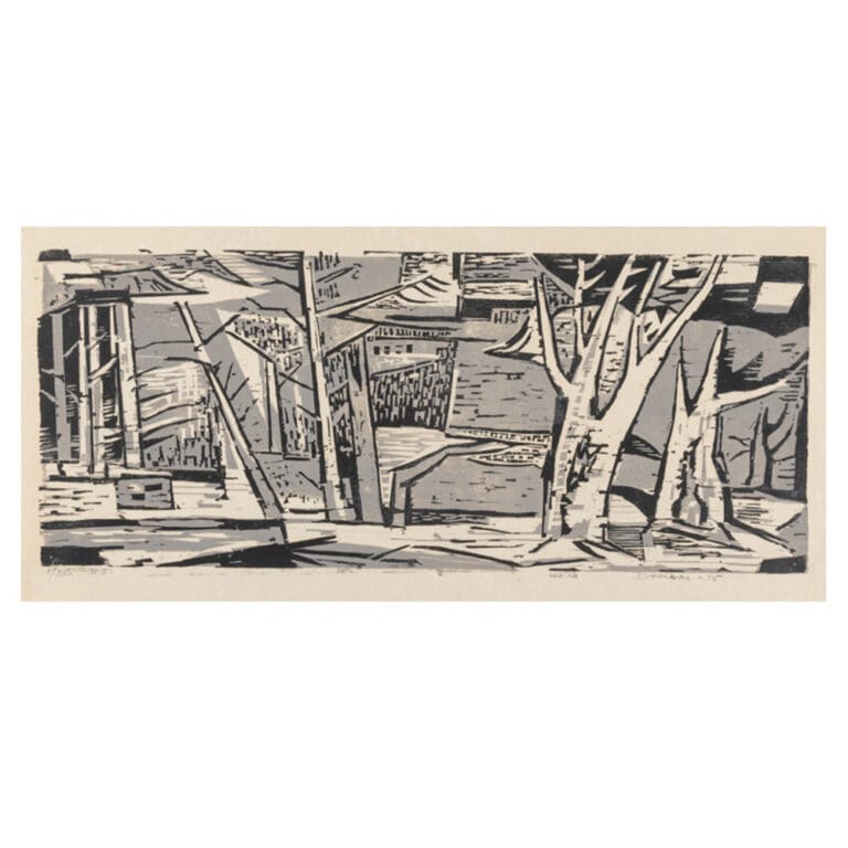 Werner Drewes (1899-1985) Mysterious Forest, 1956