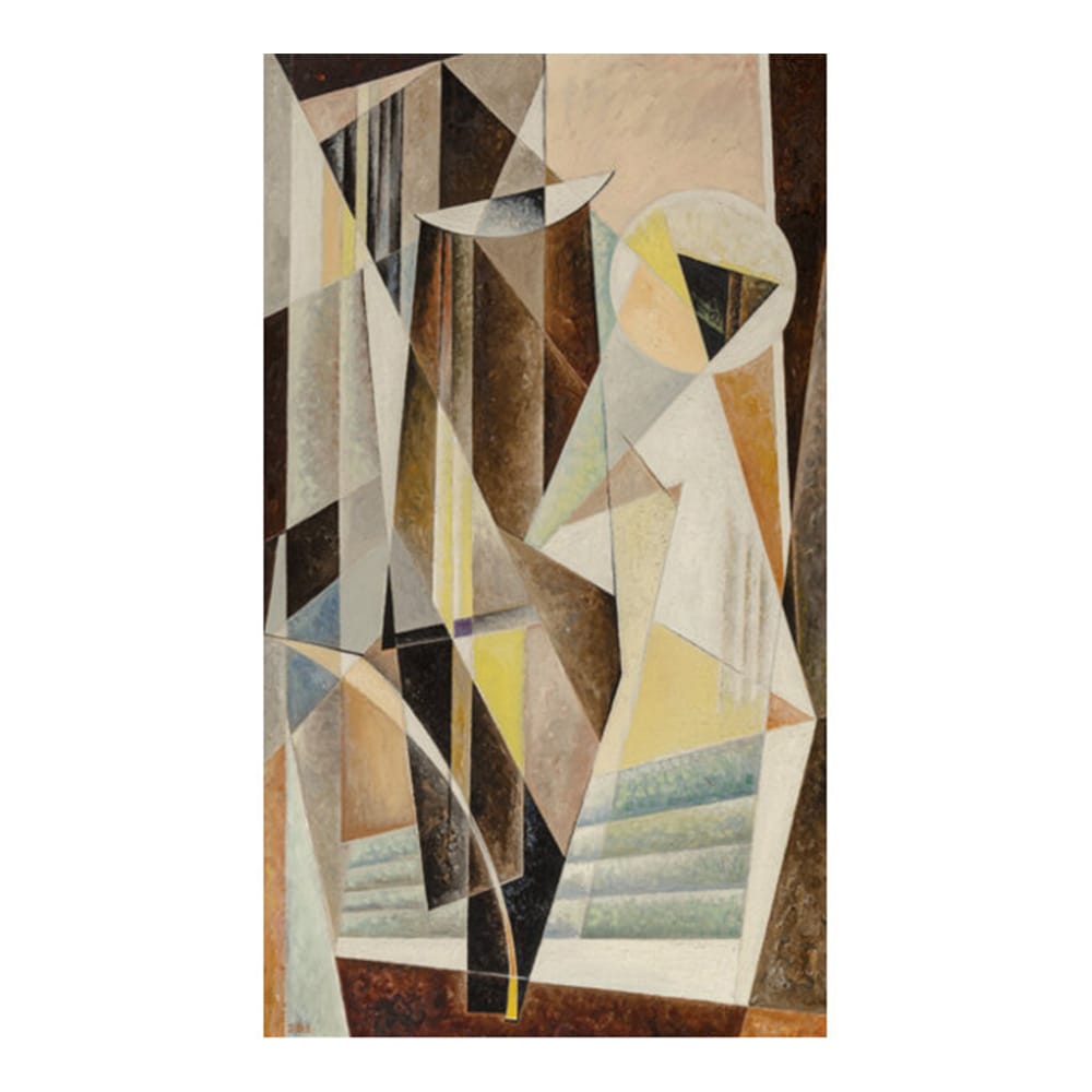 Werner Drewes (American, 1899-1985). Comp 197 Mural study, 1938-39