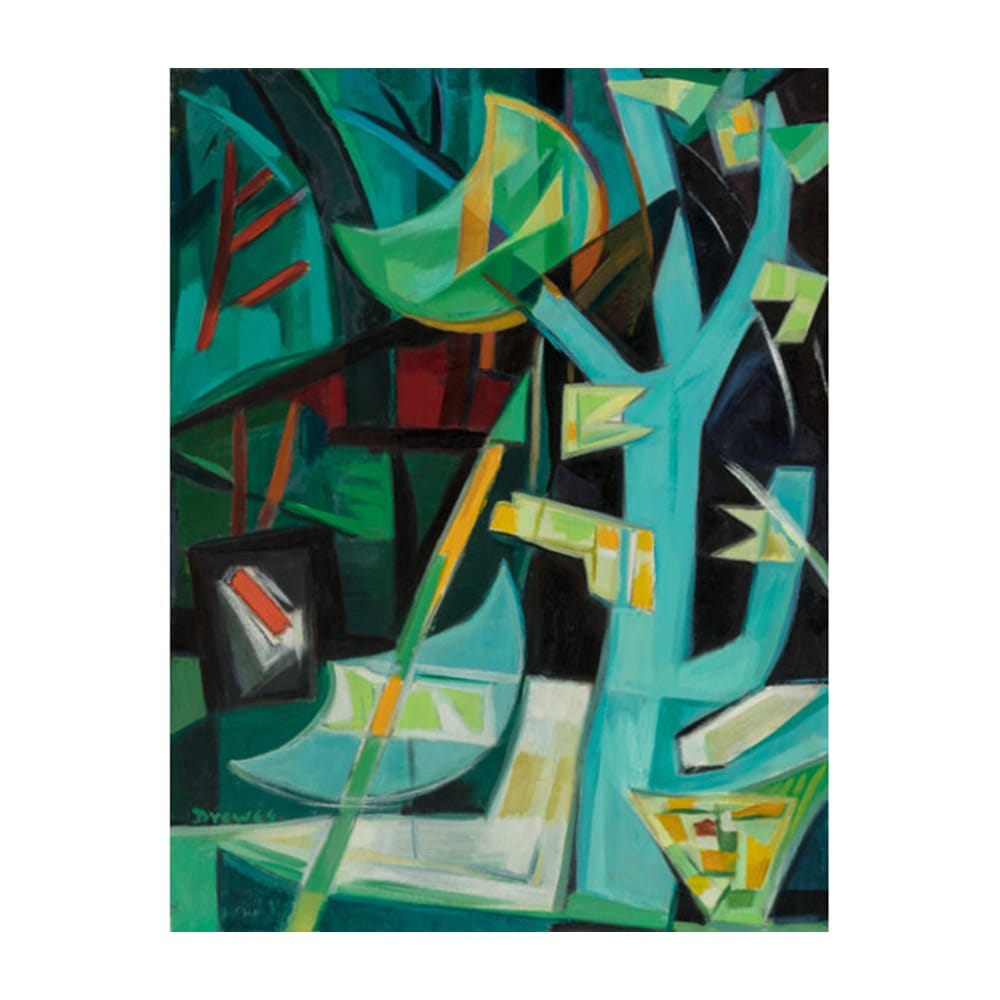 Werner Drewes (American, 1899-1985). Tree, 1952