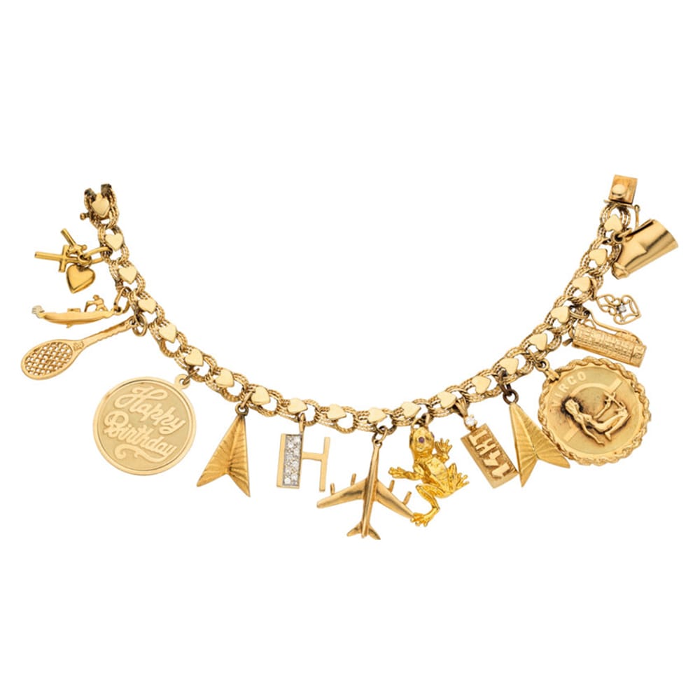 Diamond, Gold Bracelet