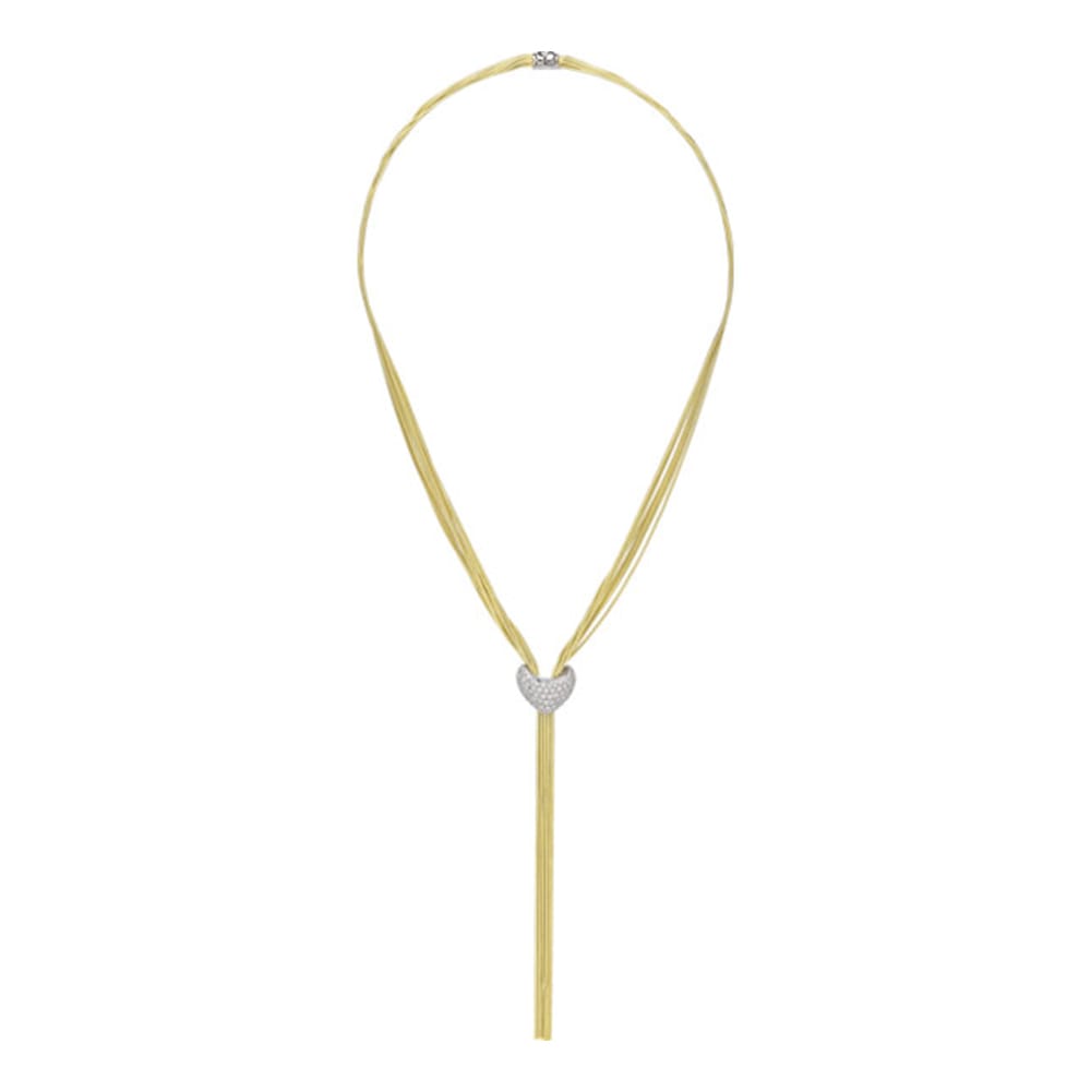 Harpo's Diamond, Gold Necklace