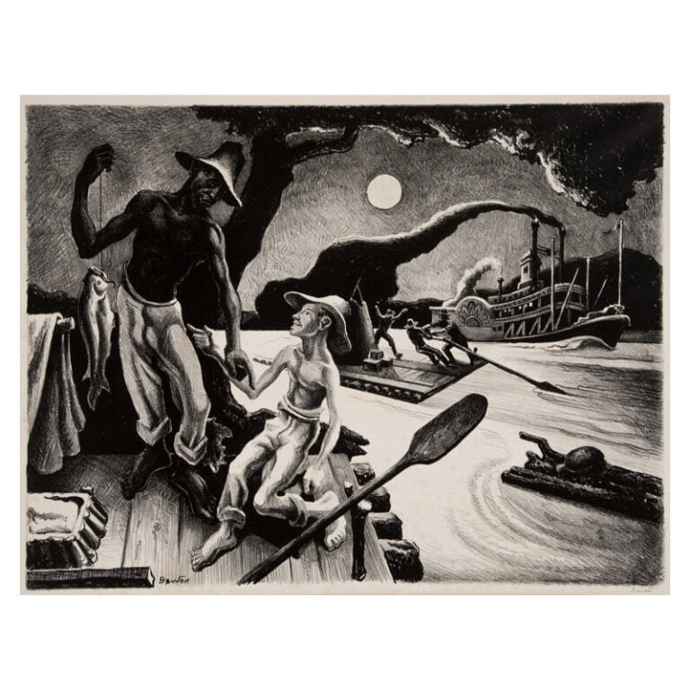 Thomas Hart Benton (1889-1975) Huck Finn, 1936